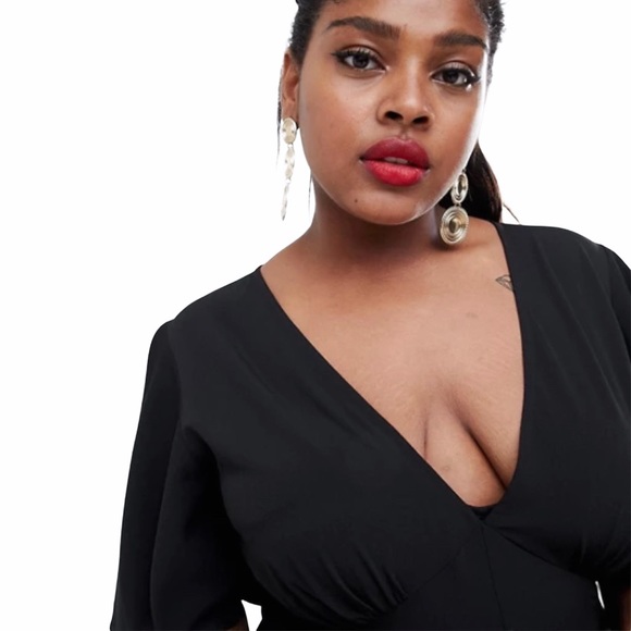 NWT ASOS DESIGN Curve tea jumpsuit | size 14 - Picture 3 of 8